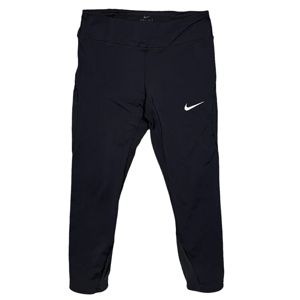 Nike Women's Bliss Victory Cropped 3/4th Training Pants Leggings Womens Medium